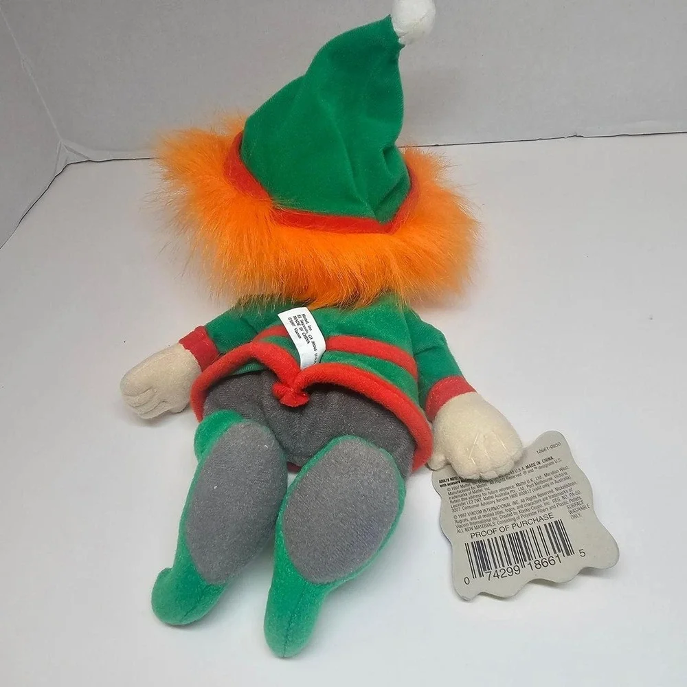 Vintage 90s Rugrats Holiday Bean Bag Plush. Chucky‎
